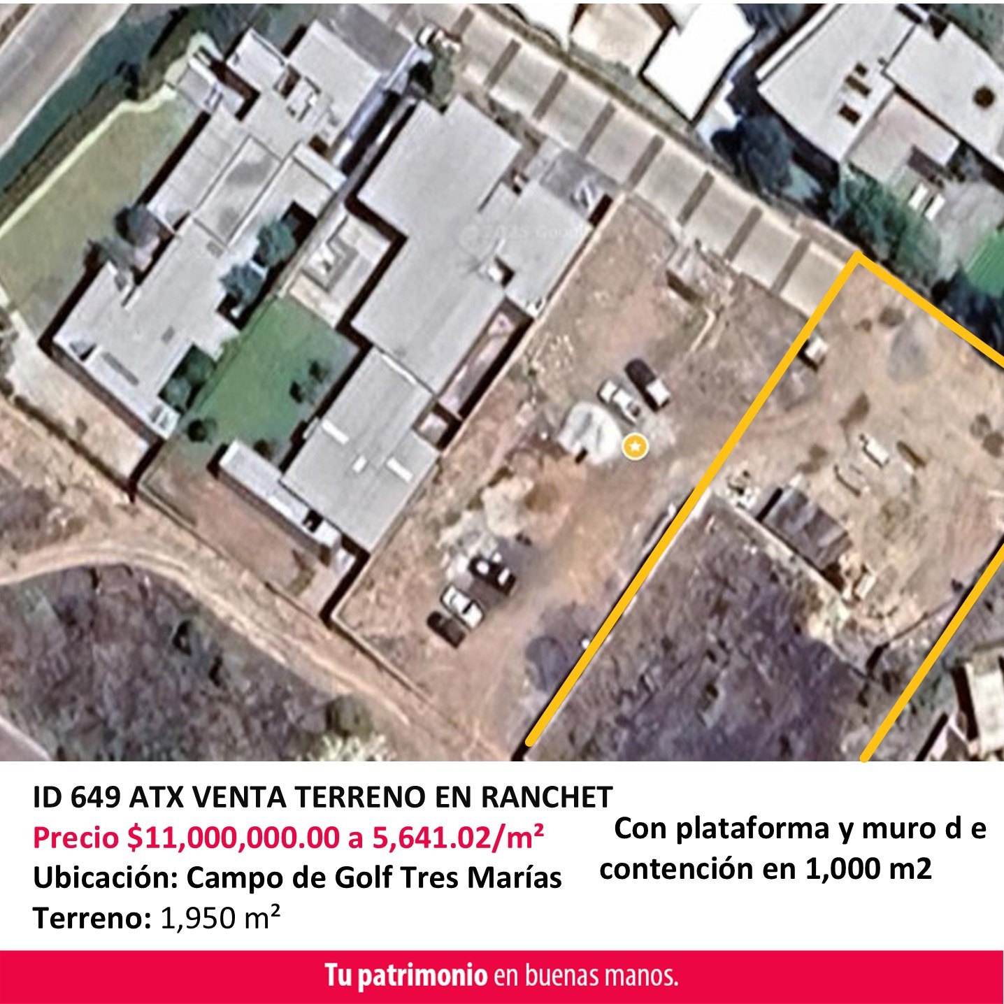 ID 650 ATX TERRENO CAMPO DE GOLF TRES MARIAS D3-4