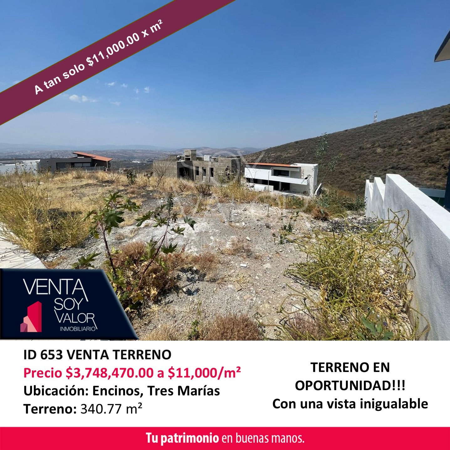 ID 653 ATC TERRENO ENCINOS LOTE 12